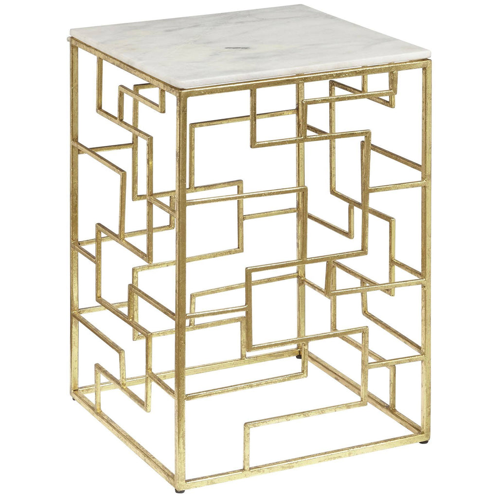 White Accent Table R69540