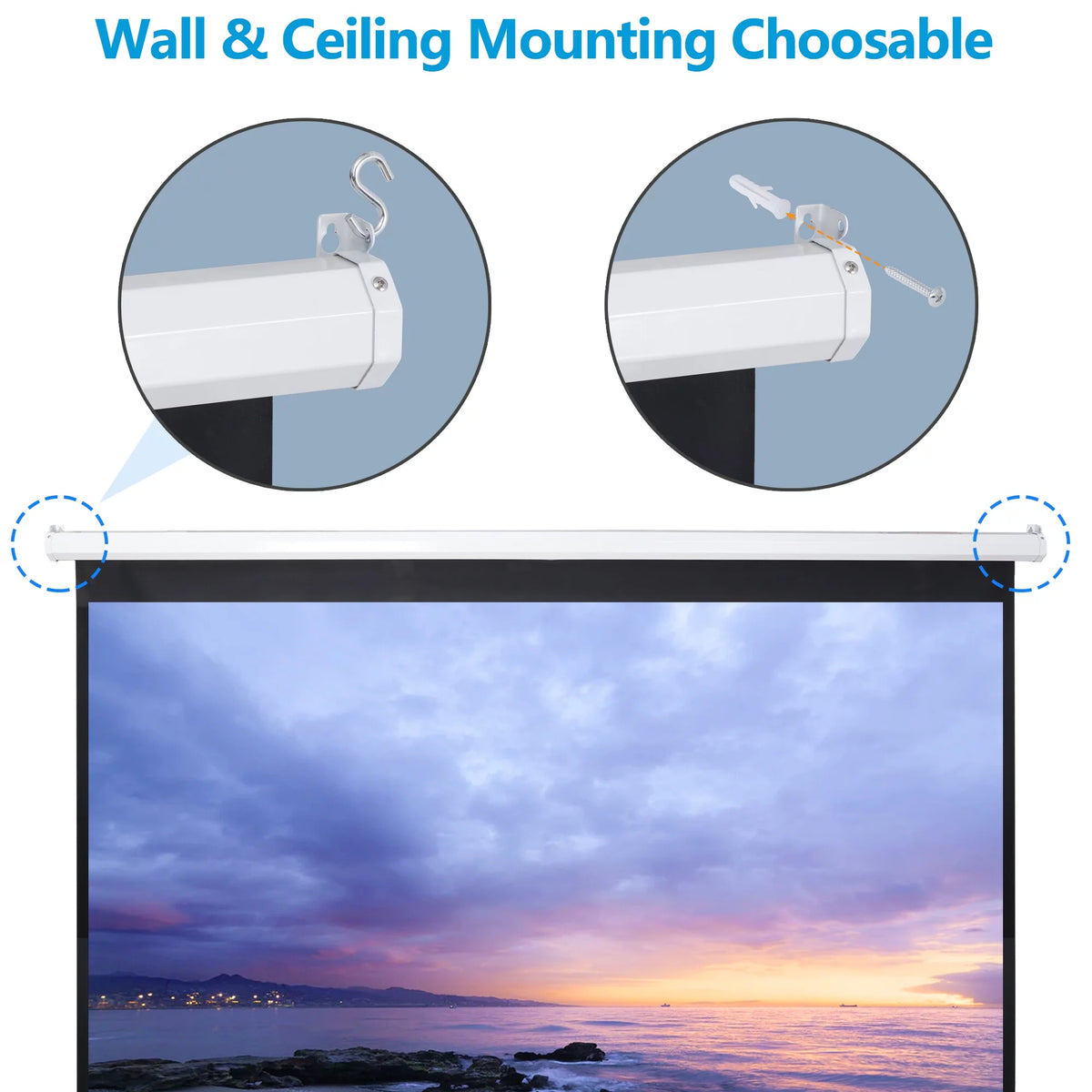 100in 16:9 Projection Screen X689