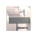 15-3/4 inch White Ceramic Bathroom Sink T45207
