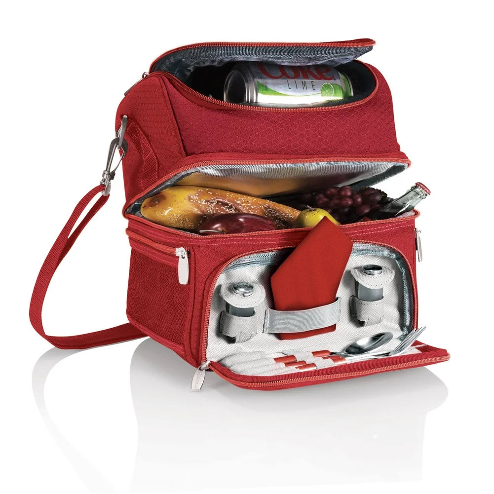Black Pranzo Personal Cooler Lunch Box Tote T27605