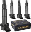 4PCS Ignition Coils for 2001-2012 2.0L 2.4L Toyota Camry Matrix RAV4 Solara Highlander Scion TC xB Lexus HS250h W120
