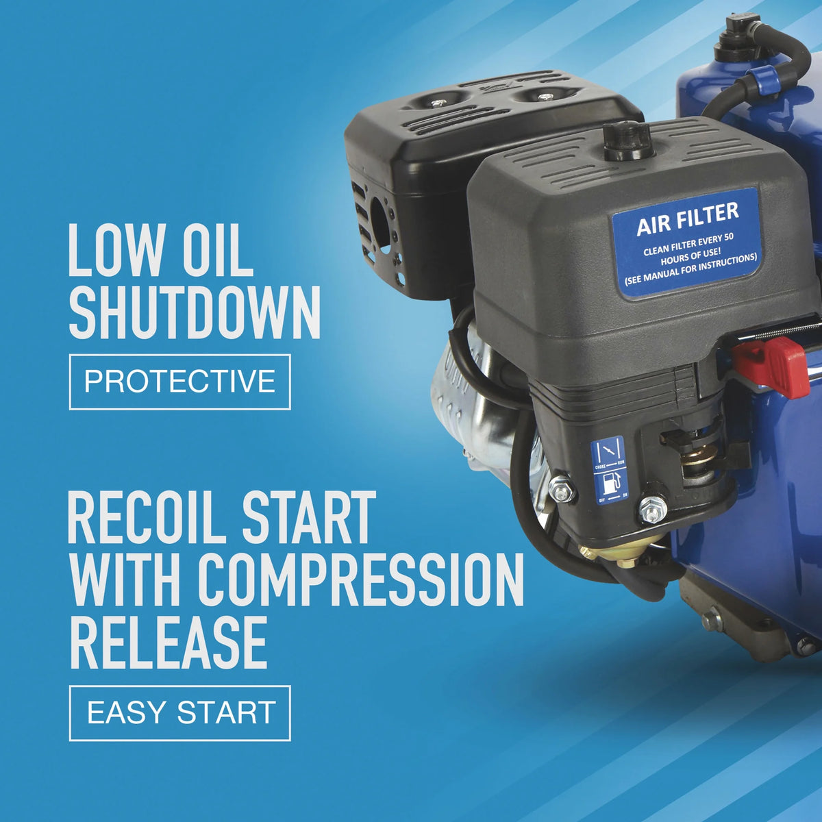 212cc 6 HP Horizontal Engine Z304048