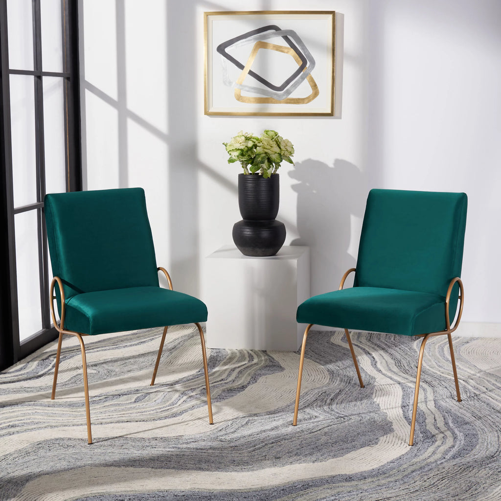Emerald Set of 2 Accent Side Chair Y6241