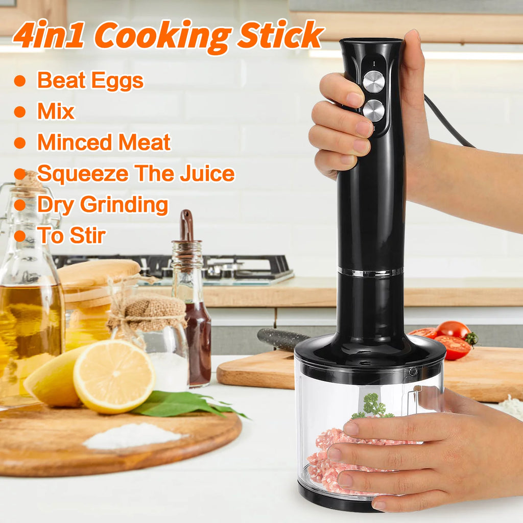 500W 4 in 1 Hand Blender Mixer Food Processor T701