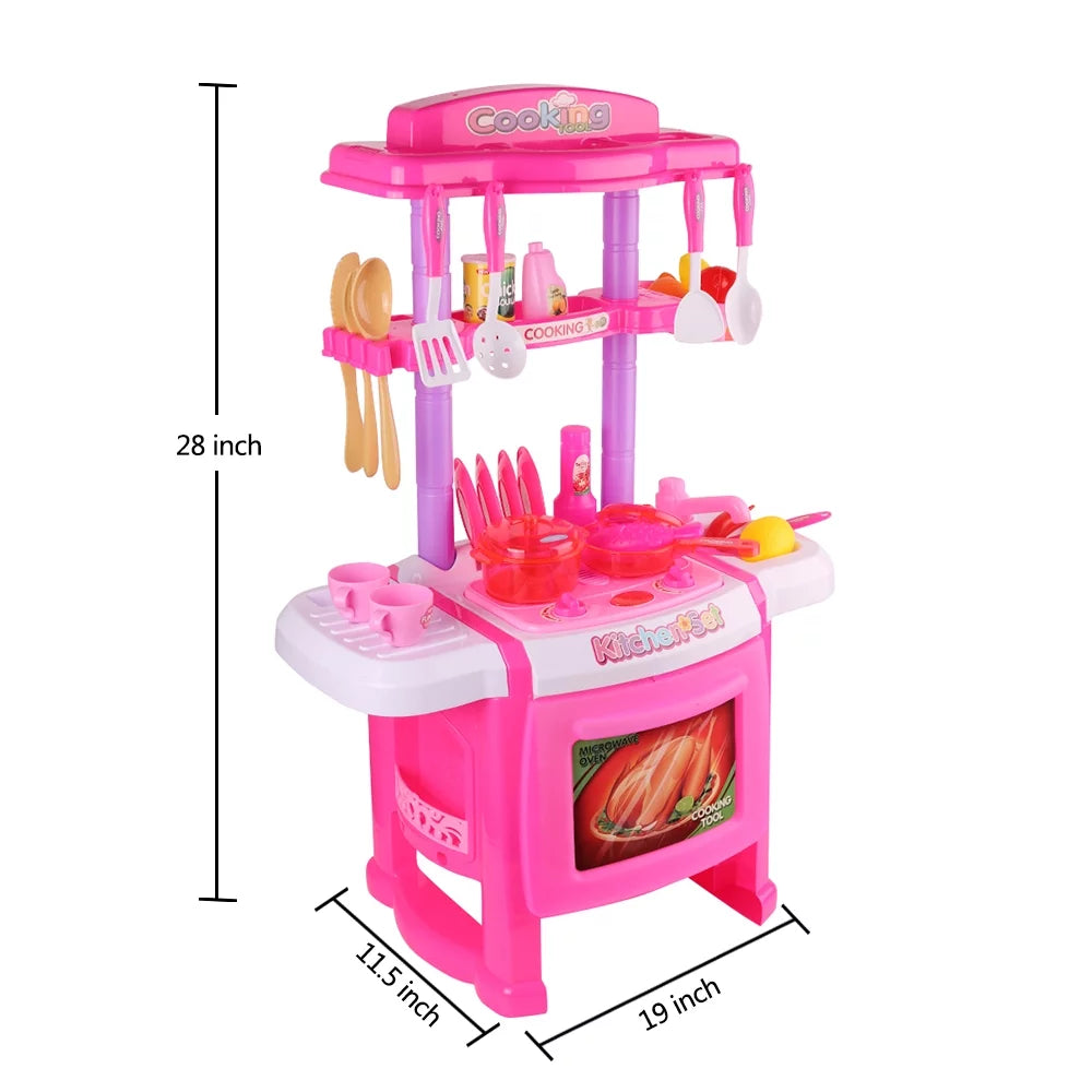 92 Piece ABS Play Kitchen I4731