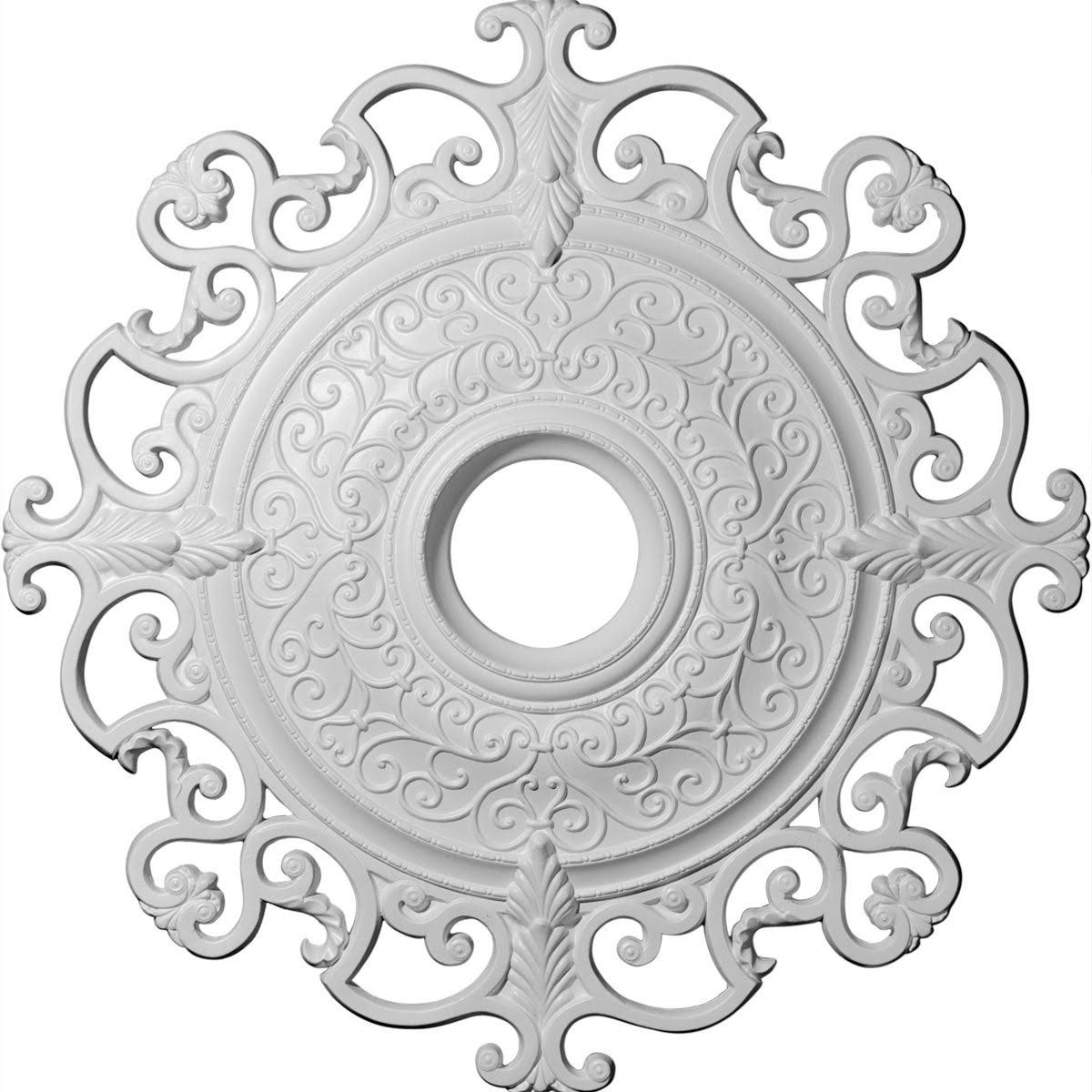 38 3/8x22OD x 6 5/8x22ID x 2 7/8x22P Ceiling Medallion Q261364
