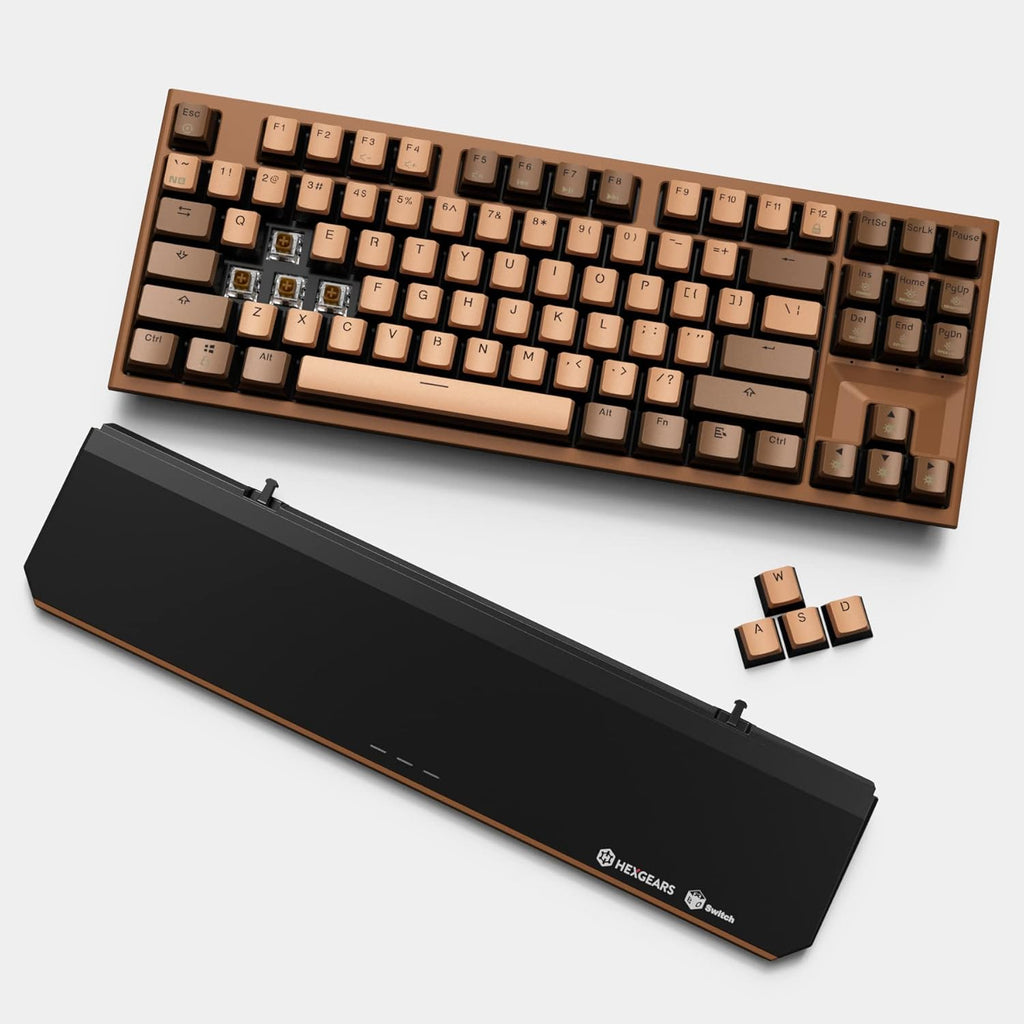 Wireless Mechanical Keyboard with Blue Kailh Box Switches O8438
