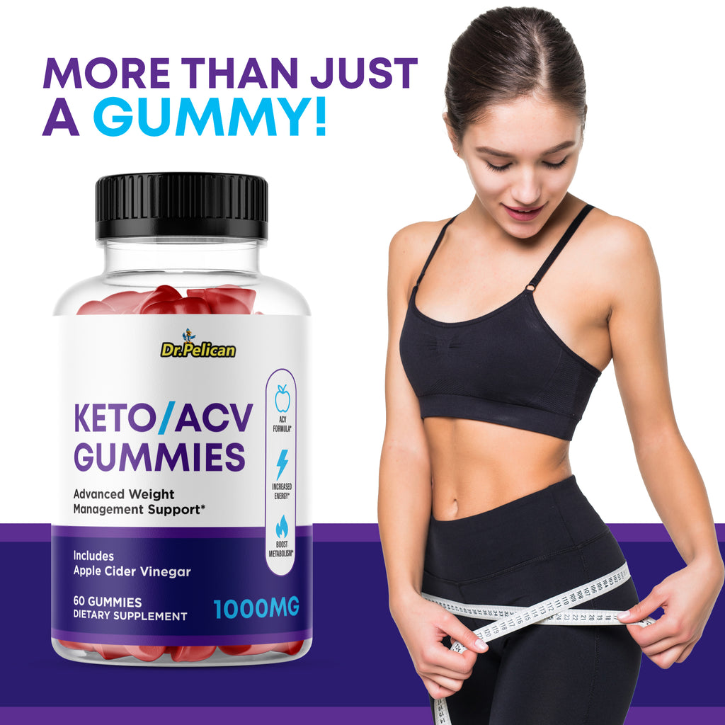 Keto ACV Gummies 1000MG 60 Gummies N39345