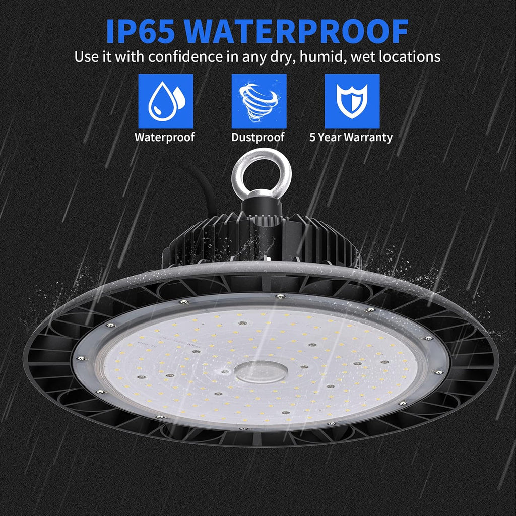 100W 14000 LM 5000K IP65 Waterproof LED High Bay Light I9352