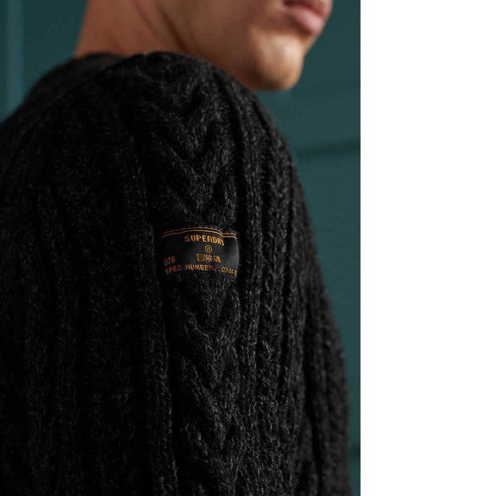 Black Crew Neck Jumper S359