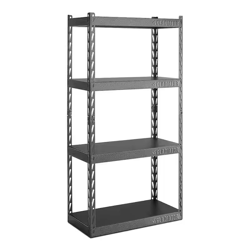 4-Tier Steel Garage Storage Shelving Unit L41577
