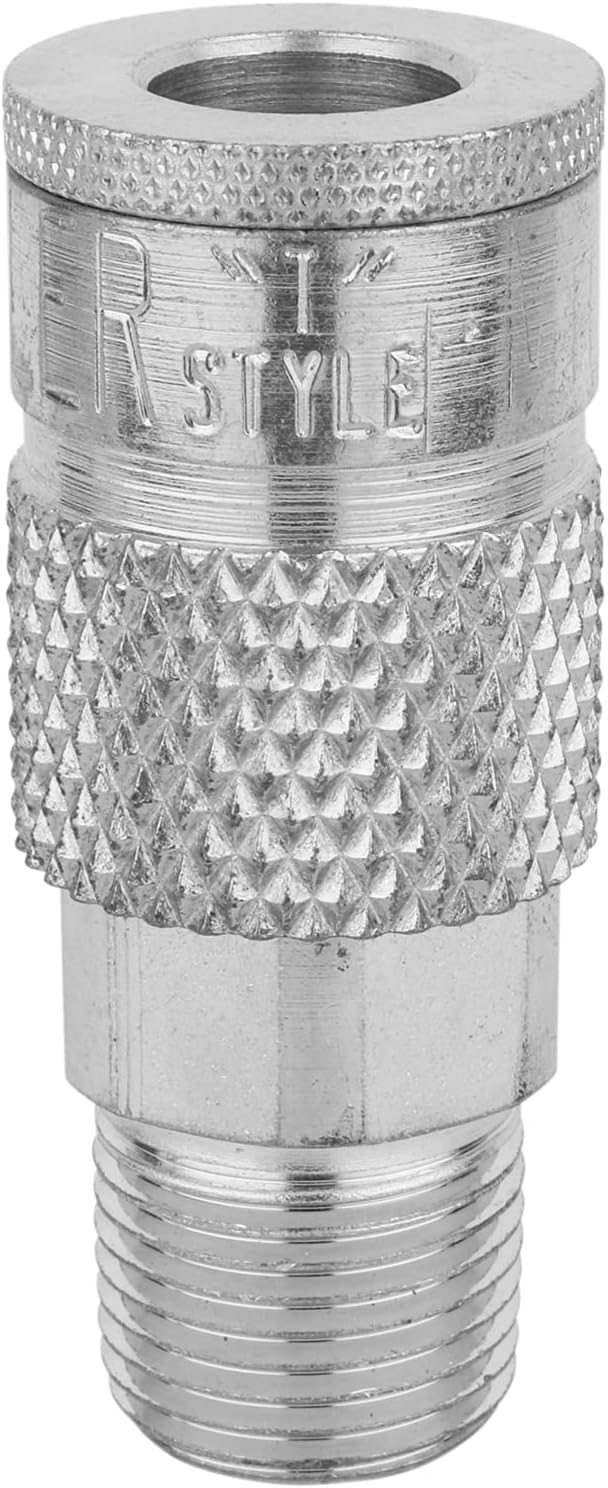 3/8" MNPT Quick-Connect Steel Coupler, Box of 100 M5979