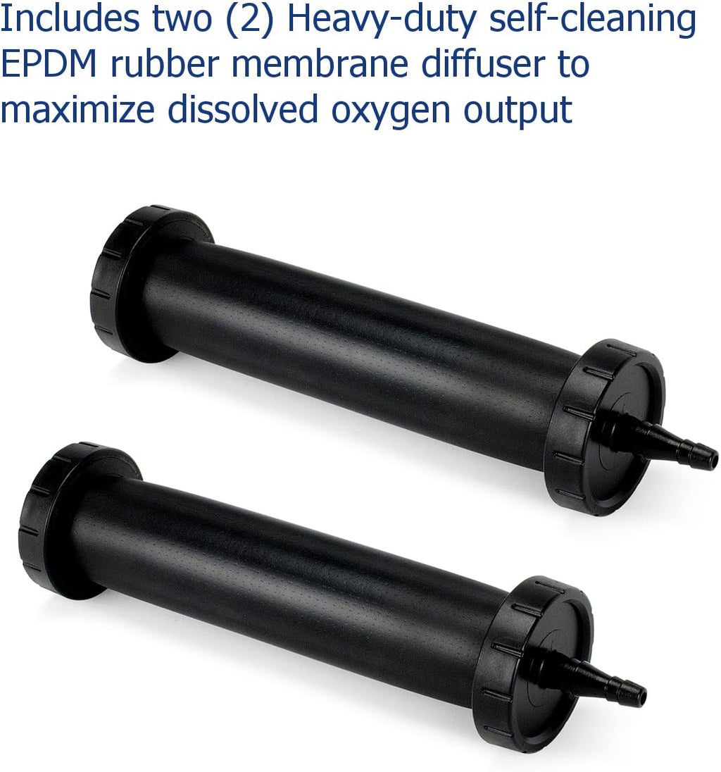 Pond Aerator and Aeration Kit with Tubing and Diffusers X2353