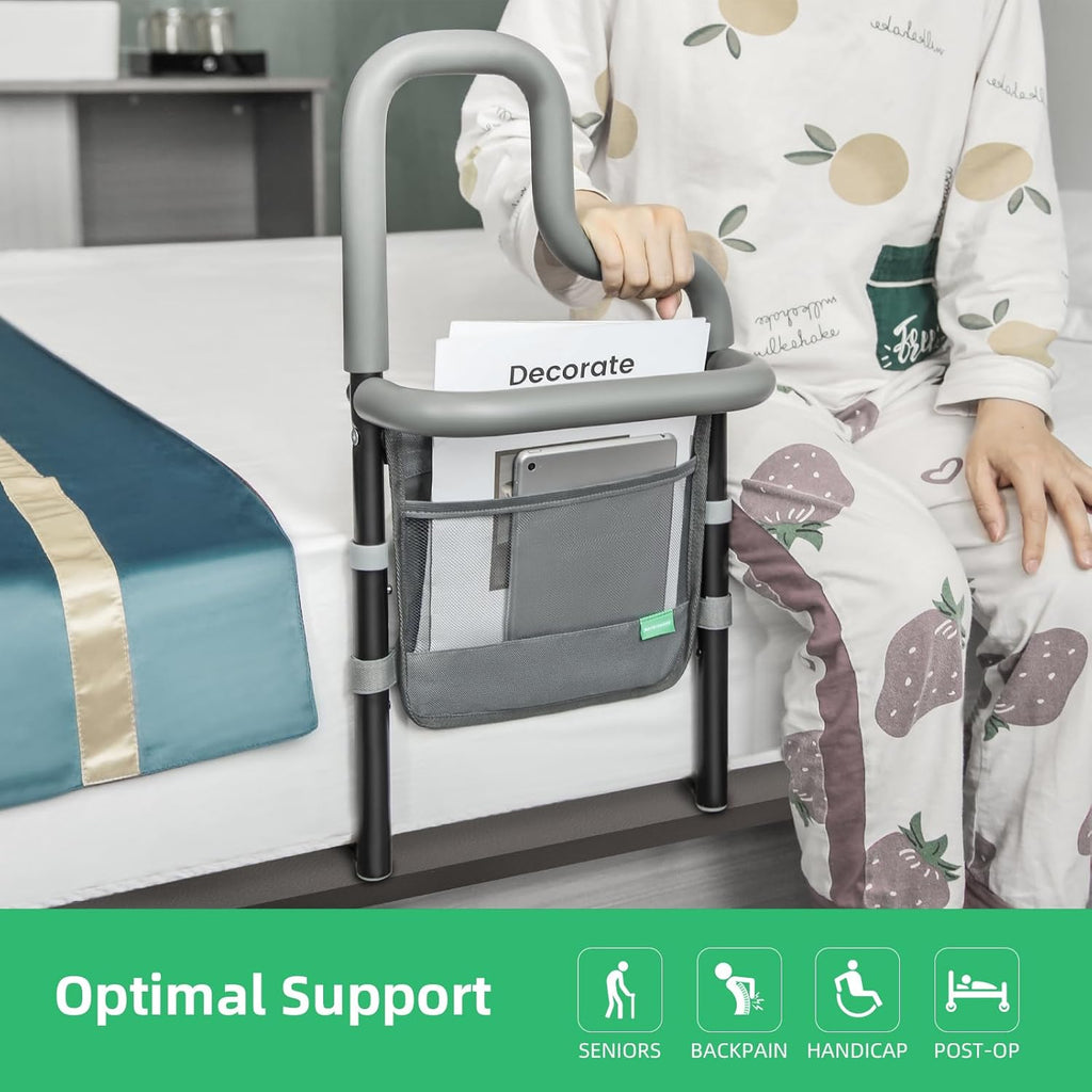 Adjustable Bed Rail with Storage Pocket G1375