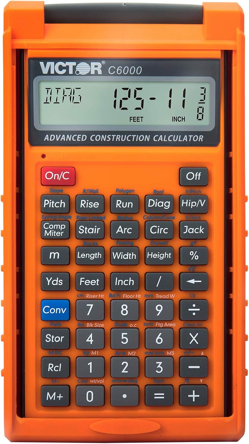 Construction Calculator with Protective Case V32866