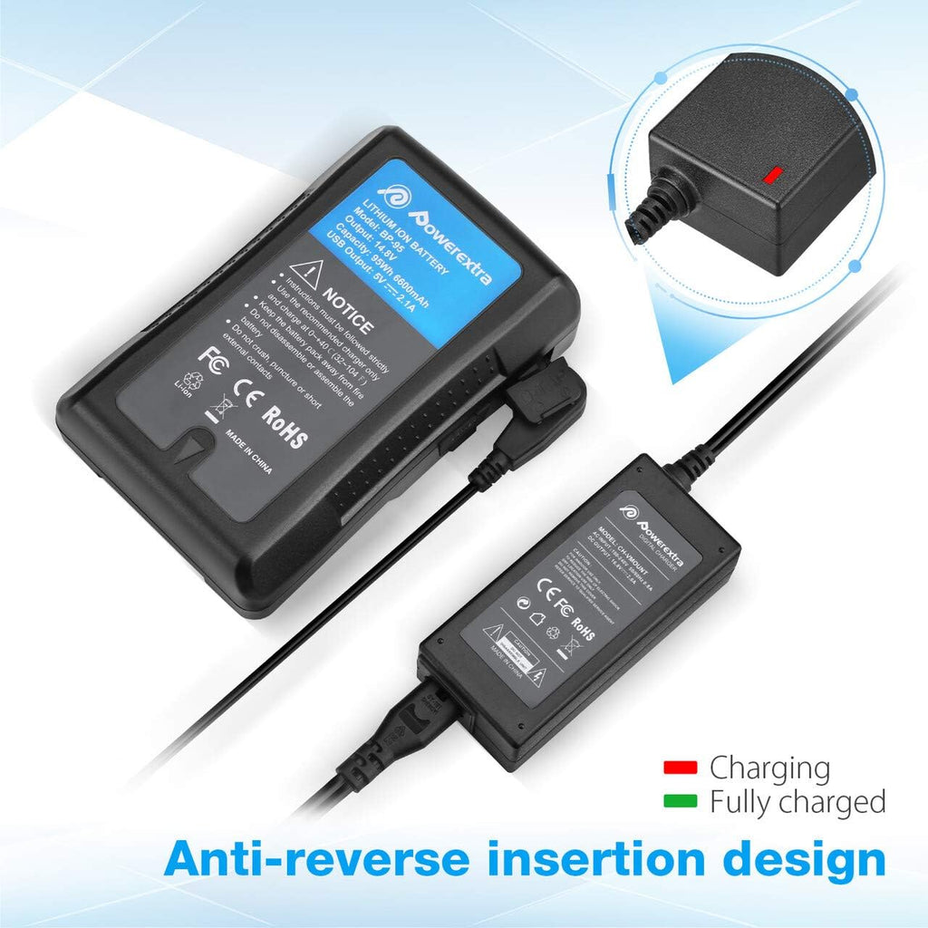 190Wh V Mount Battery with D-Tap Cable and Charger U782