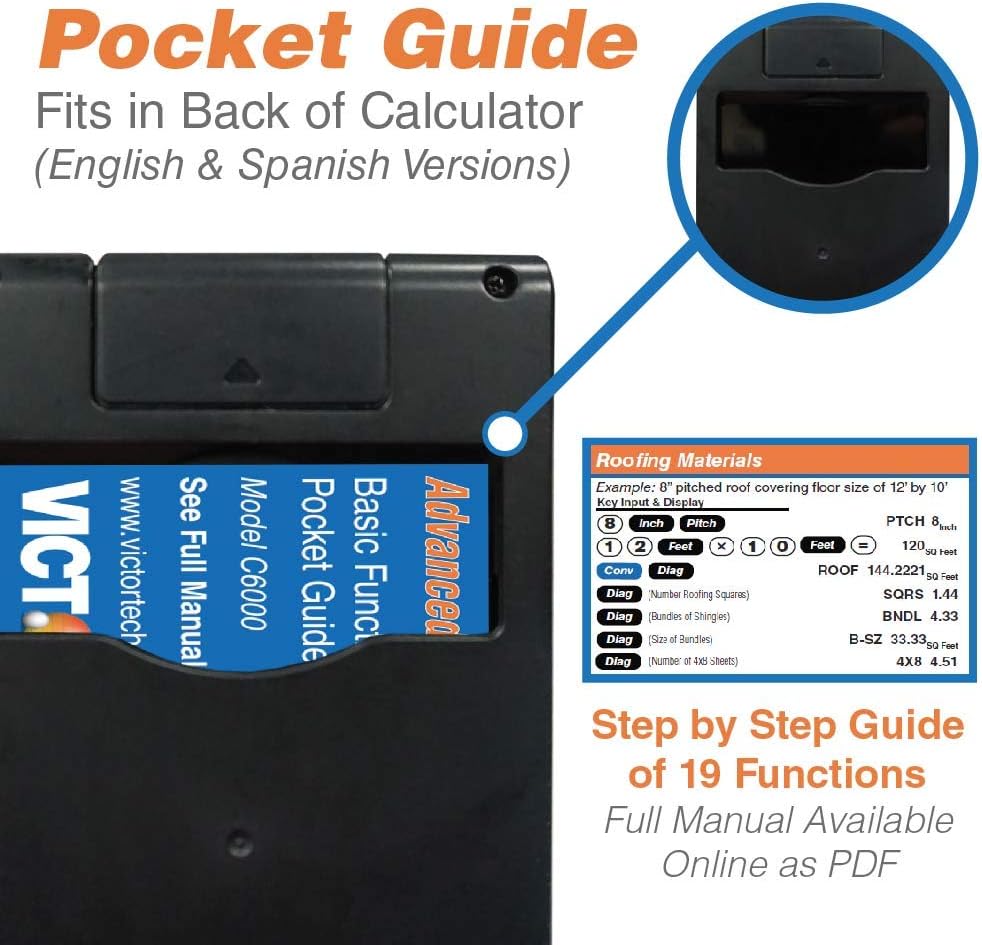 Construction Calculator with Protective Case V32866