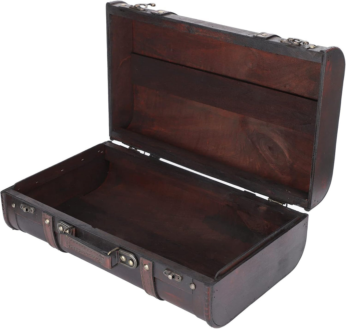 Antique Wooden Suitcase M6347