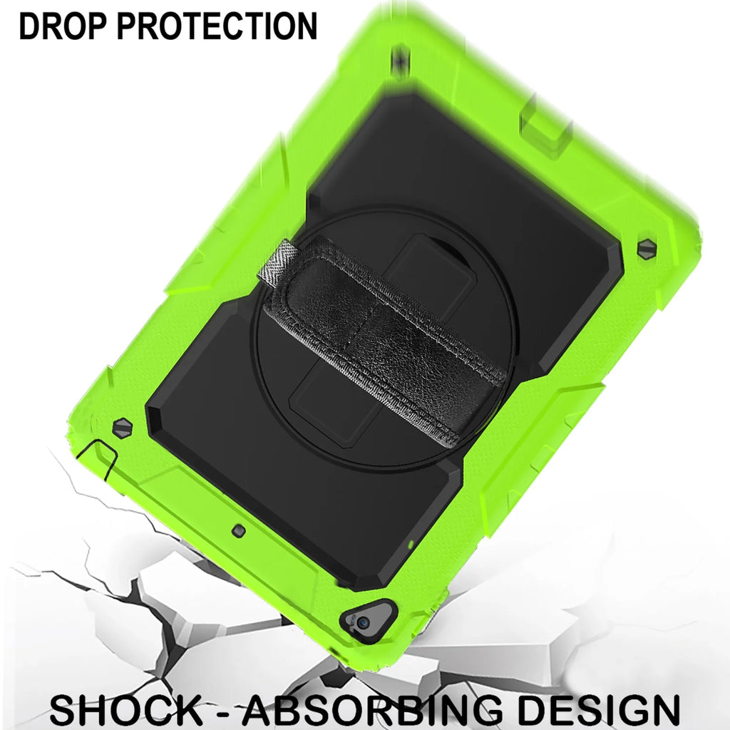 Green Shock Proof Cover with Shoulder Strap U907711