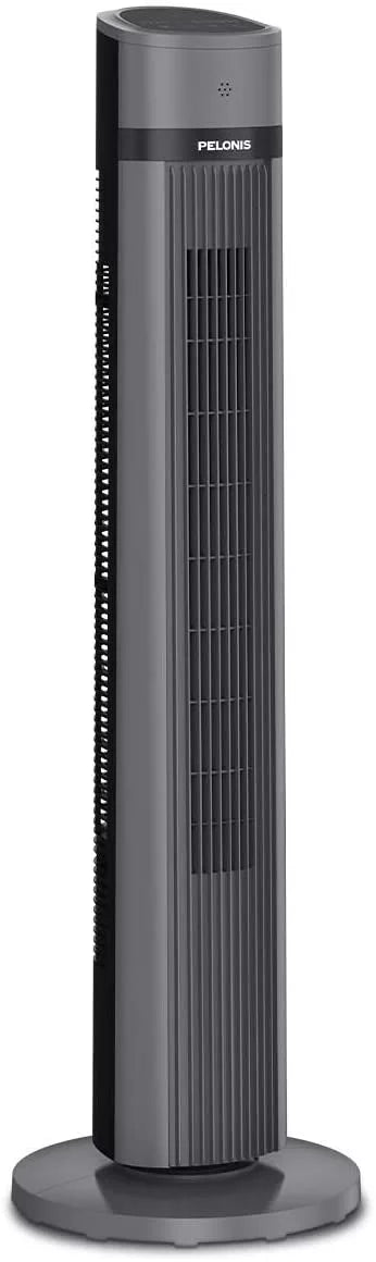 40 Oscillating Tower Fan with Remote, Black I5979