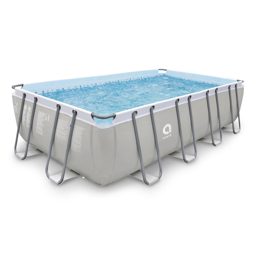 18 x 10 Foot Steel Frame Swimming Pool B4585