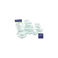 20pc Tempered Glass Storage Containers, Microwave & Oven Safe T45329