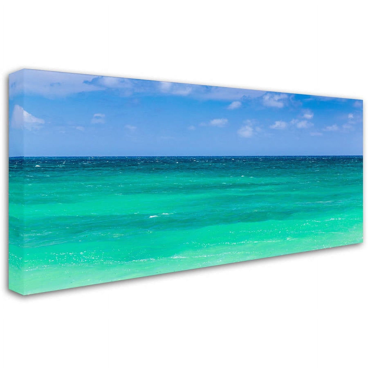 Green Hawaiian Sea Canvas Art B3750