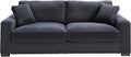 Corduroy Sofa with 2 Toss Pillows C1247