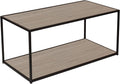 Nesting Tables with Black Metal Cantilever Base V87379