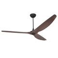 84 Ceiling Fan with Bamboo Blades and Black Finish N28004