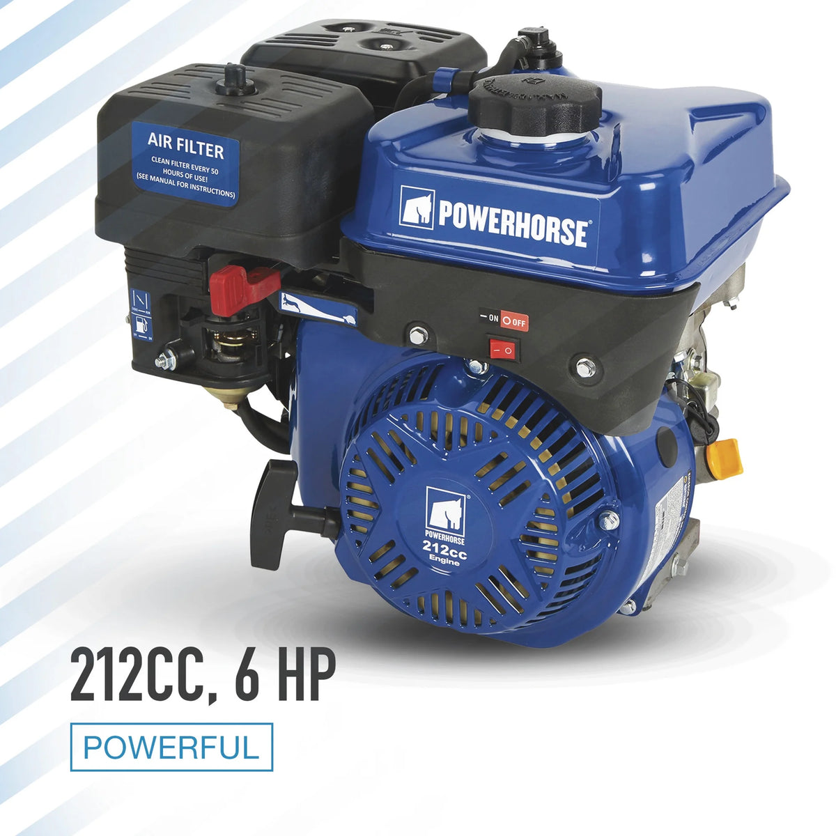 212cc 6 HP Horizontal Engine Z304048