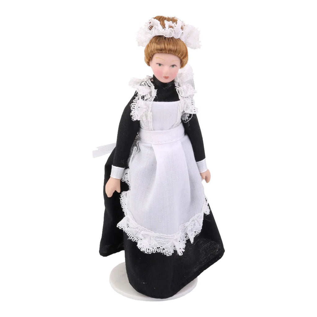 1:12 Scale Porcelain Maid Dollhouse Miniature R393
