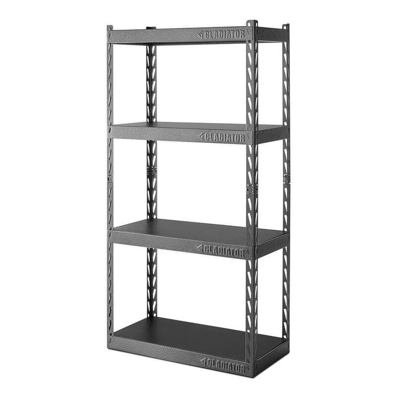 4-Tier Steel Garage Storage Shelving Unit L41577
