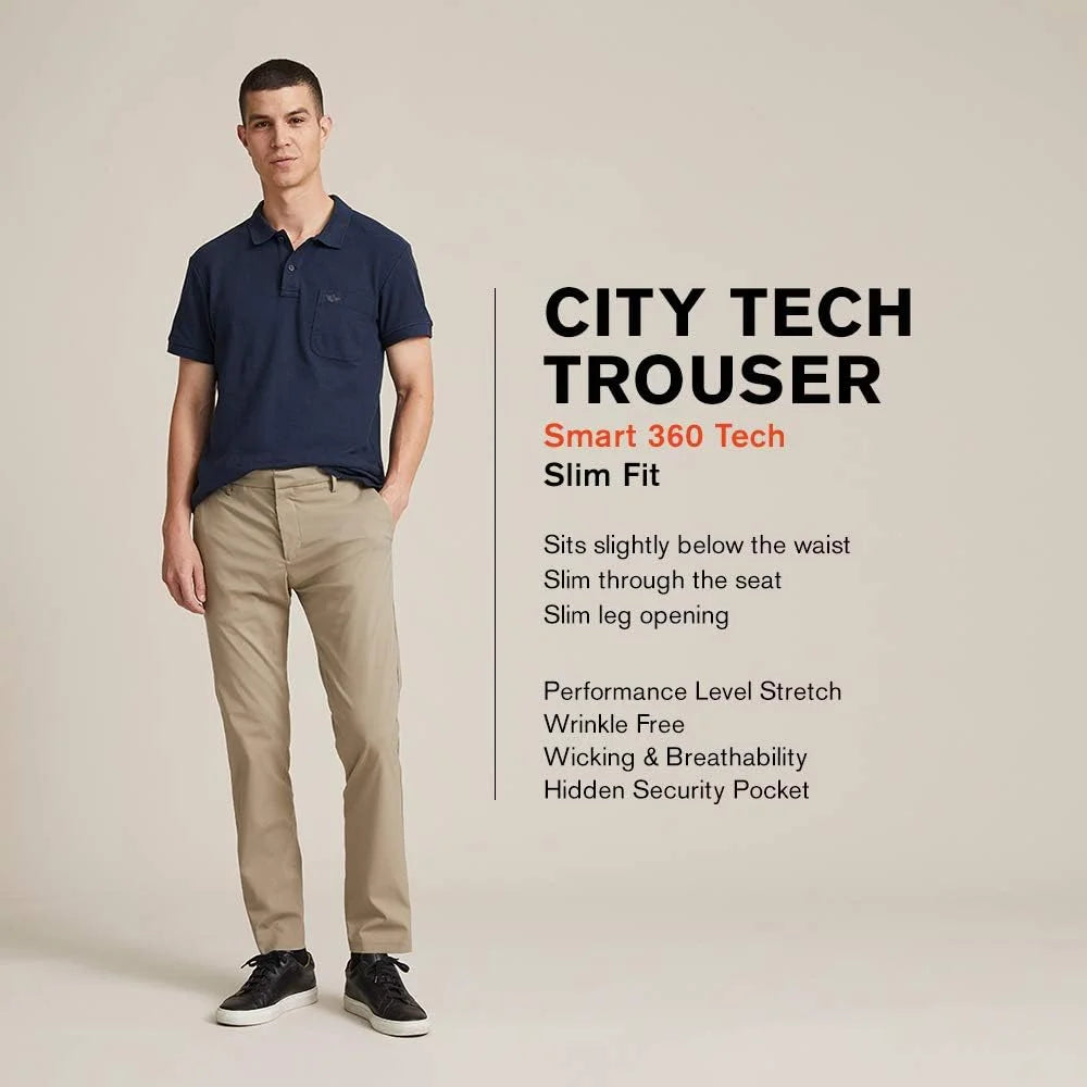 Slim Fit Tech Trouser Pants X111