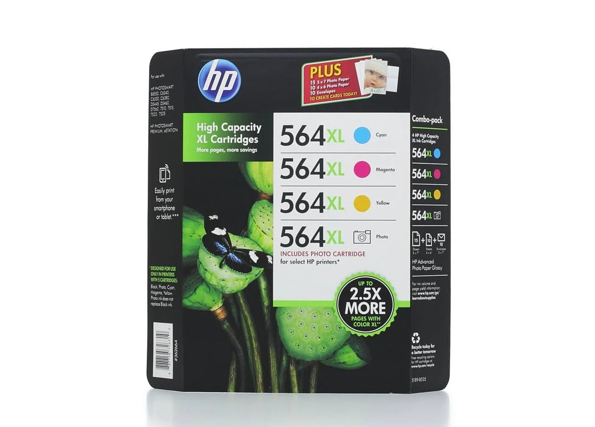 Cyan Magenta Yellow Photo Ink Cartridges F274271
