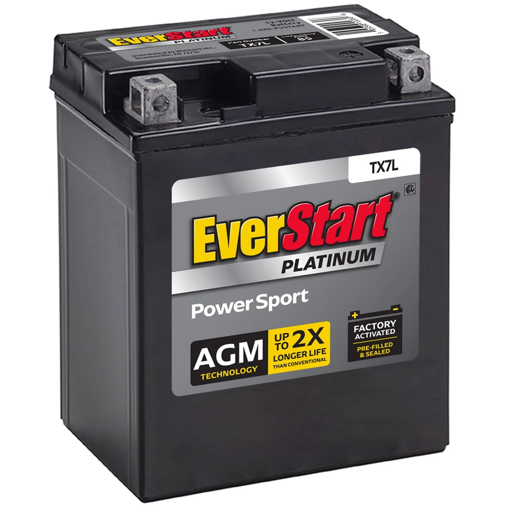 AGM Power Sport Battery Group Size TX7L 12 Volt 85 CCA H865282