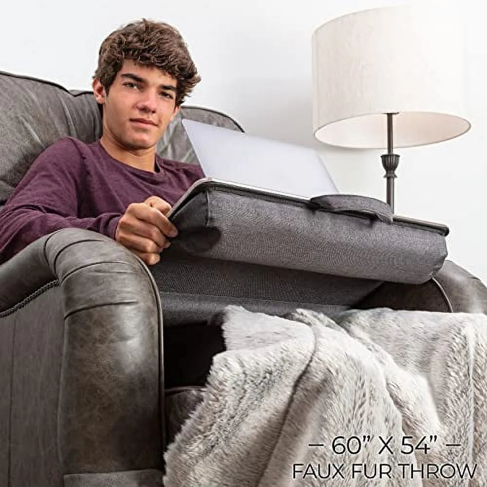 Adjustable Portable Wood Laptop Bed Tray L7454