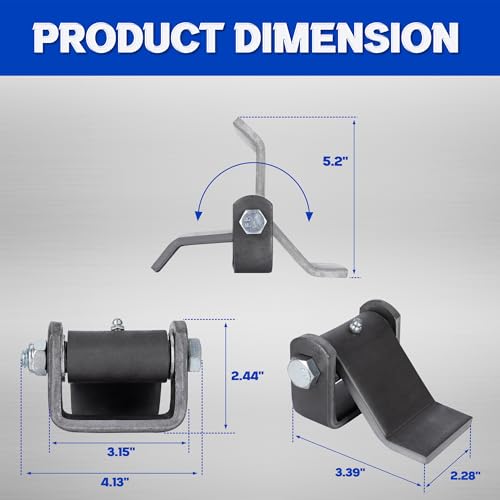 Steel Dump Trailer Hinge, Pack of 4 V92709