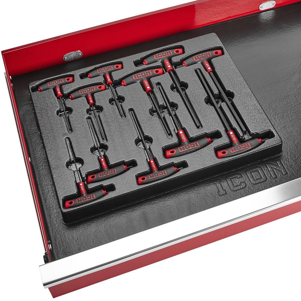 11 Piece T-Handle Hex Key Set F1118