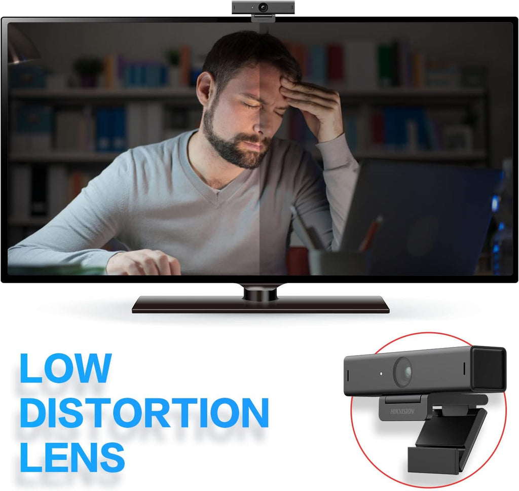 2K HD Webcam with Microphone, 30fps Autofocus, Pack of 2 H72417