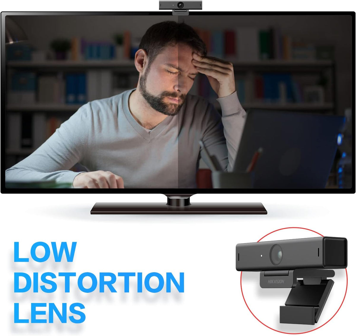 2K HD Webcam with Microphone, 30fps Autofocus, Pack of 2 H72417