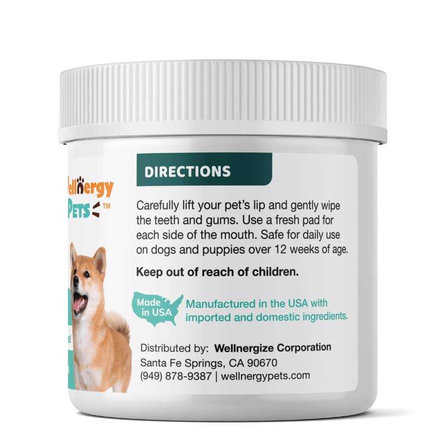 Dental Care Wipes for Dogs F954292