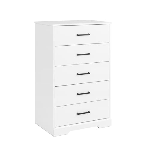 Black 5 Drawer Chest of Drawers R3806