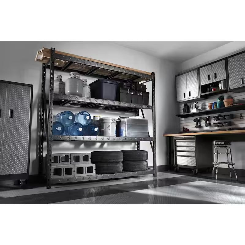 4-Tier Steel Garage Storage Shelving Unit L41577