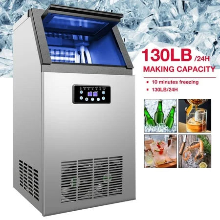 Commercial Ice Maker Machine 36 Ice Cube 130lb/24h D853810