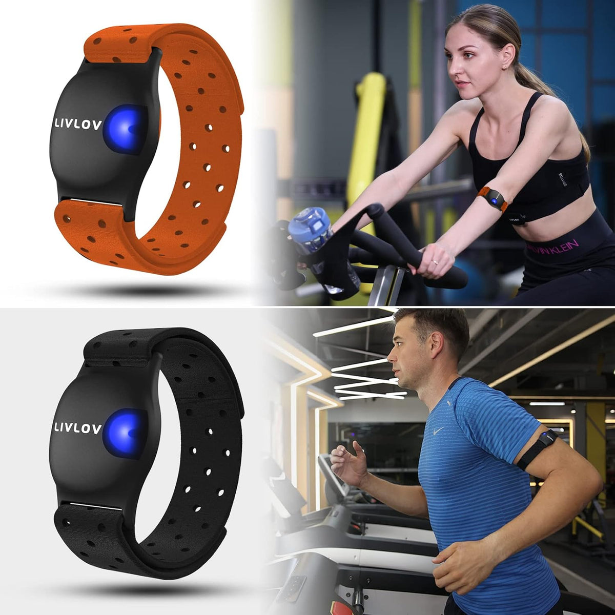 Armband Heart Rate Monitor Replacement Strap, Pack of 2 P2787