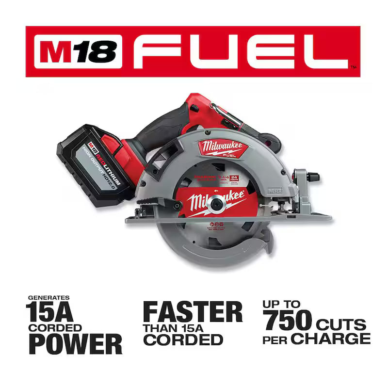 18V Lithium-Ion Brushless Cordless 7-1/4 in. Circular Saw Kit A530