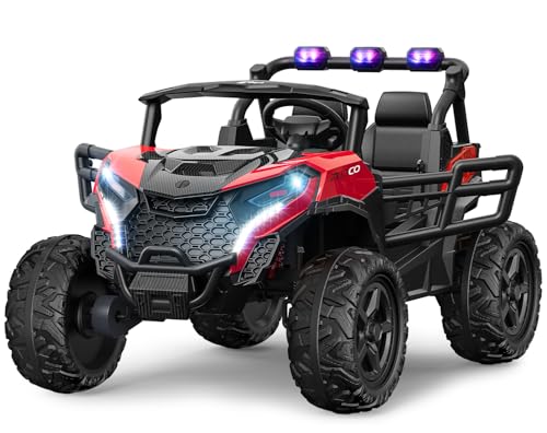 Pink 24V 2 Seater Ride on Car Truck with Remote Control L860
