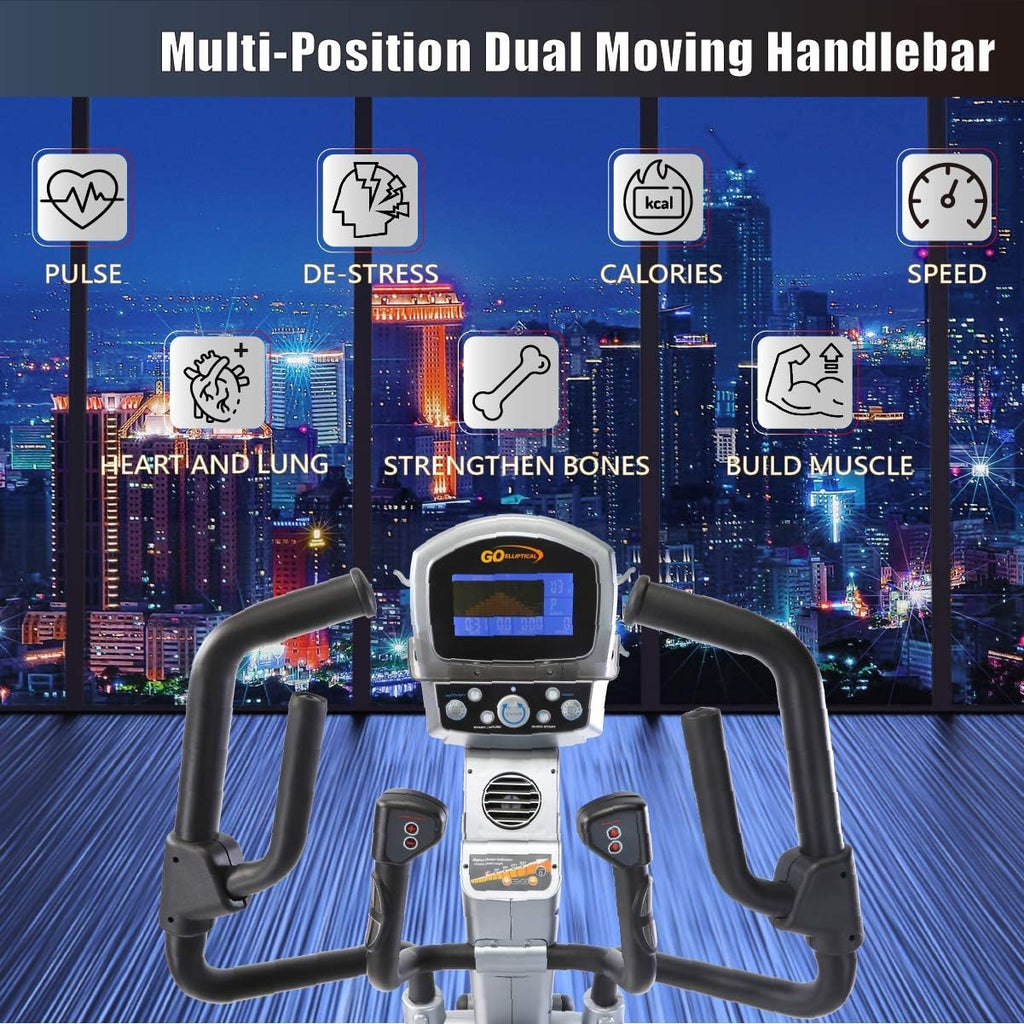 Motorized Elliptical Exercise Cross Trainer Machine A41616