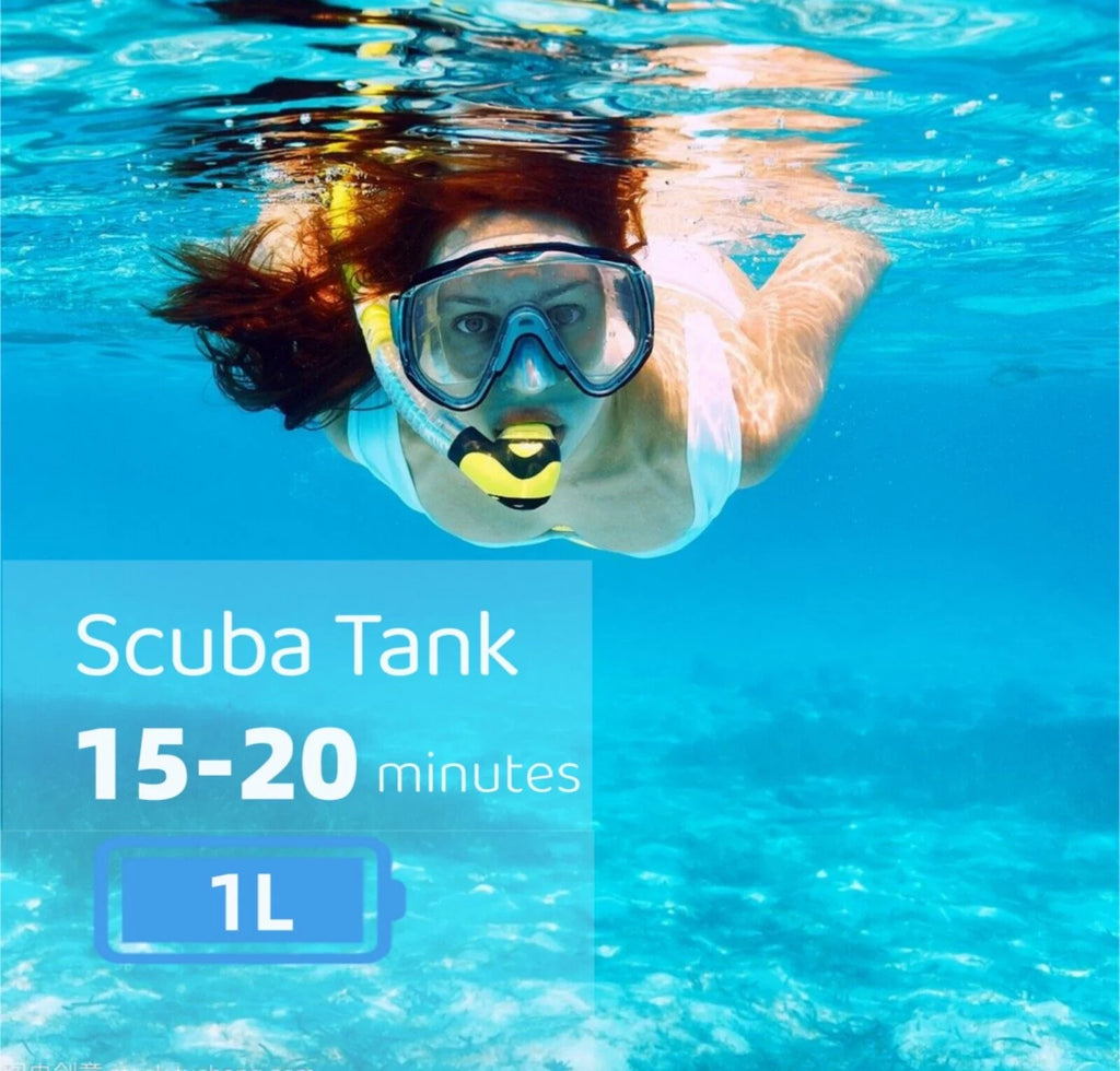 1L Mini Scuba Tank Underwater Dive Oxygen B368